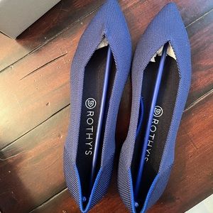 Pointed Rothy’s flats size 10 1/2 brand new never worn